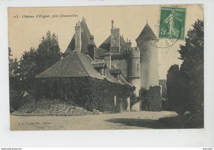 CHENERAILLES - Château d'ORGNAT
