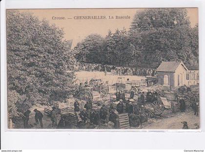 CHENERAILLES: la bascule - état