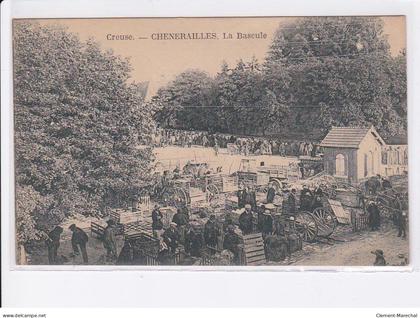 CHENERAILLES: la bascule - état