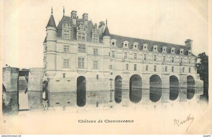 CPA Chateau de Chenonceaux (carte 1900)