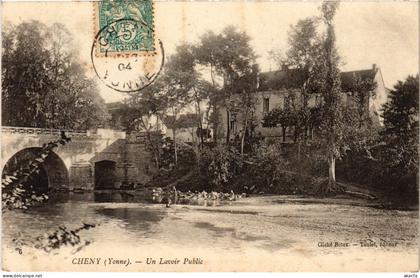 CPA Cheny un Lavoir Public (1478320)