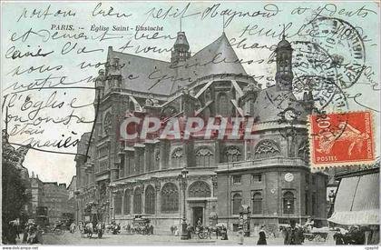 CPA Paris Eglise Saint Eustache