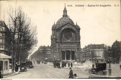 CPA Paris Eglise St Augustin