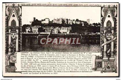 CPA Chinon Le Chateau