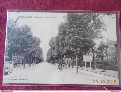 CPA - Choisy-le-Roi - Avenue du Président Wilson