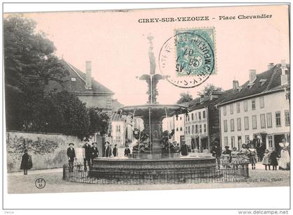Carte Postale Ancienne de CIREY SUR VEZOUZE