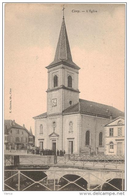 Carte Postale Ancienne de CIREY SUR VEZOUZE