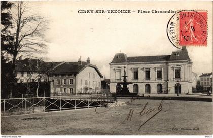 CPA Cirey sur Vezouze - Place Chevandier (276815)