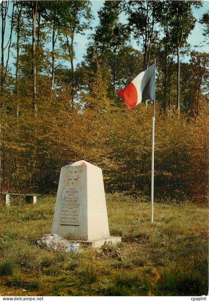 CPSM Cirey sur Vezouze Stele des Fusilles route de Lafrimbolle
