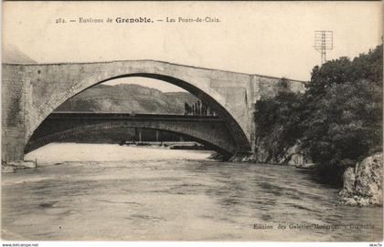 CPA Env. de GRENOBLE - Les Ponts de CLAIX (123681)