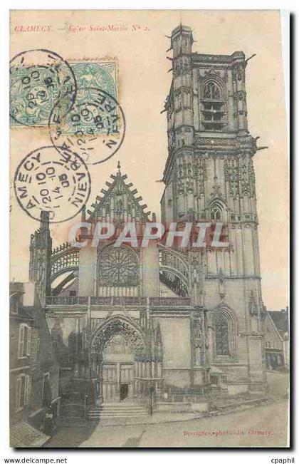 CPA Clamecy Eglie Saint Martin