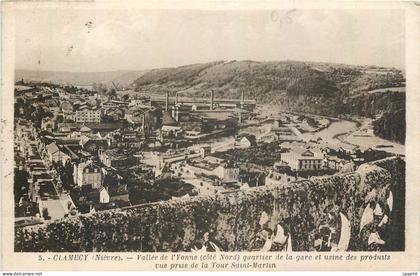 CPA Clamecy Nievre Vallee de l'Yonne