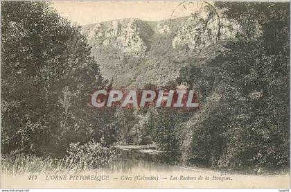 CPA L'Orne Pittoresque Clecy Calvados Les Rochers de la Hougues