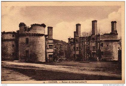CLEDER : (29) Ruines de Kerdournadeae'b