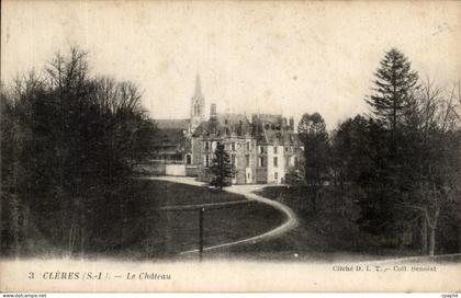 CPA Cleres Le Chateau Chebe
