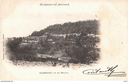 Carte POSTALE Ancienne  de CLERMONT en ARGONNE  - Vue du Brully