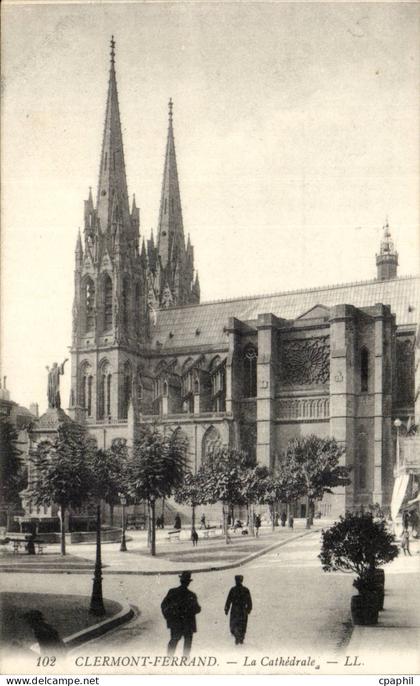 Clermont Ferrand - La Cathedrale - CPA
