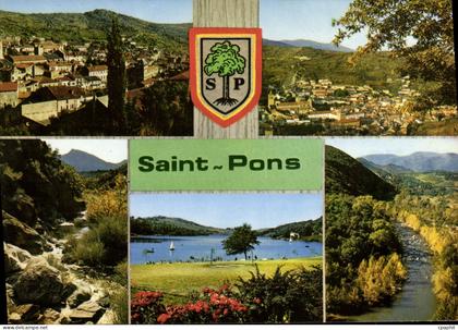 CPSM Clermont L'Herault Saint Pons Vue Generale