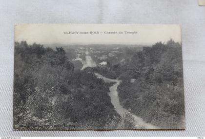Clichy sous Bois, chemin du Temple, seine saint Denis 93