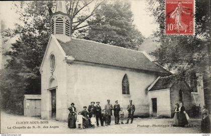 Clichy sous Bois CPA La chapelle de ND des Anges