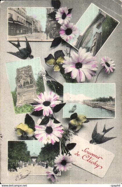 Clichy - Souvenir - CPA