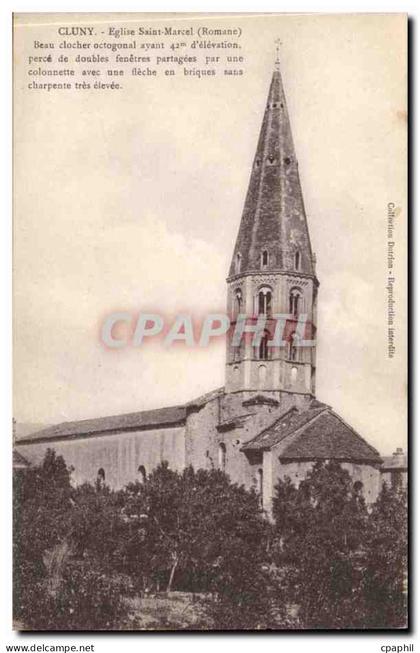 Cluny - Eglise Saint Marcel - CPA