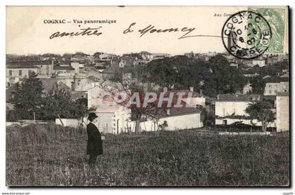Cognac - Vue Panoramique - CPA