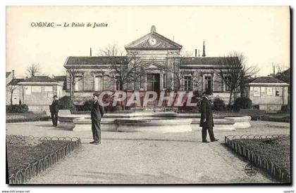 CPA Cognac Le Palais de Justice