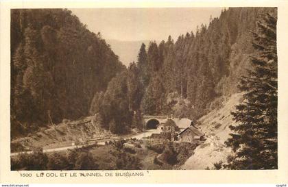 CPA Le Col et le Tunnel de Bussang