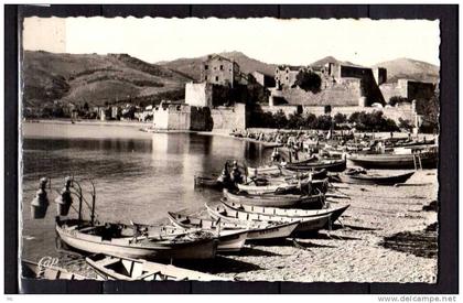 66 - Collioure - La Plage et le Chateau - La Cote Vermeille
