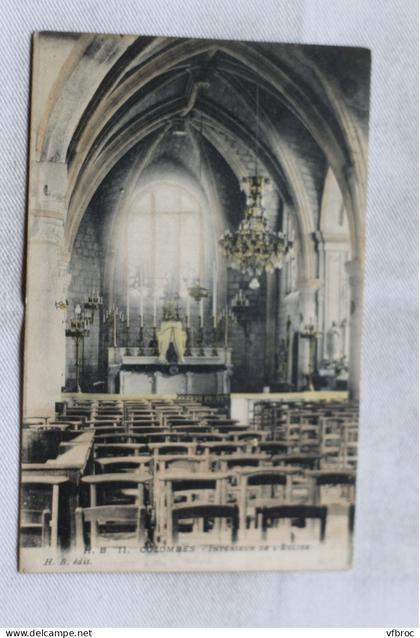 Colombes, intérieur de l'église, Hauts de Seine 92