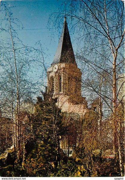 CPM Colombes Le clocher de la vieille eglise