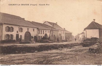 colroy la grande * grande rue du village