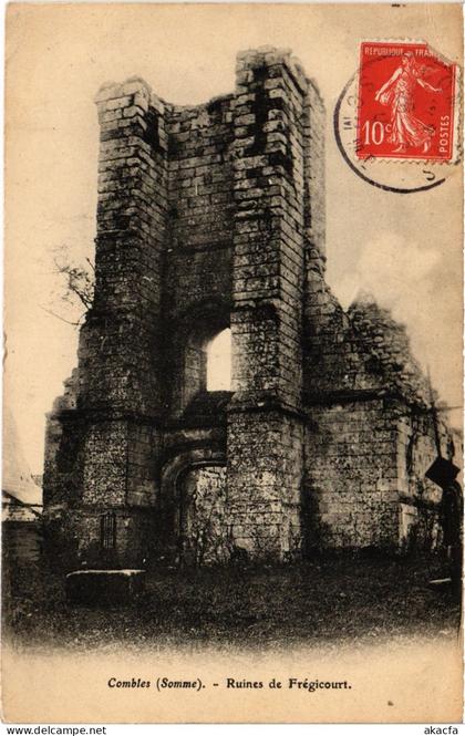 CPA Combles ruines de Fregicourt (1498870)