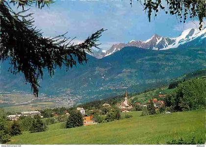 74 - Combloux - Vue Générale - La Chaine des Aiguilles de Chamonix - CPM - Voir Scans Recto-Verso