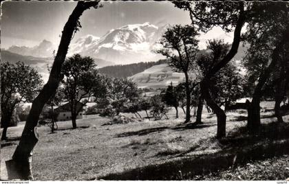 Combloux - Vue sur le Mont Blanc - CPA