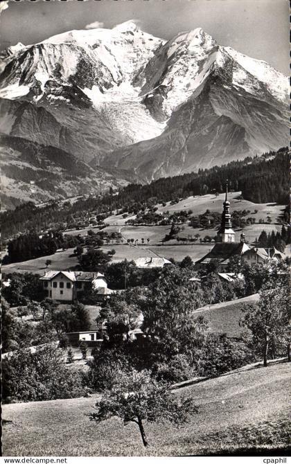 CPA Combloux Et Le Mont Blanc