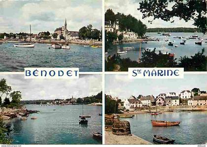 29 - Sainte Marine - Benodet - Multivues - Flamme Postale - Voir Scans Recto Verso