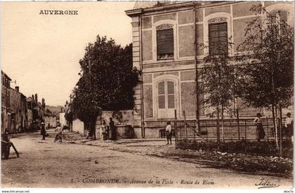 CPA Combronde Avenue de la Poste FRANCE (1304356)