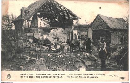 CPA Carte postale France  Lassigny  Troupes Françaises 1918 VM63933