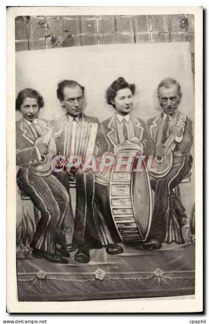 CARTE PHOTO Concarneau Musique