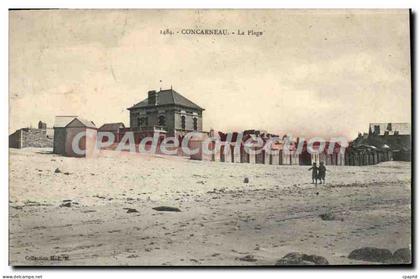 CPA Concarneau la plage