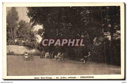 CPA Ses jardins Concarneau
