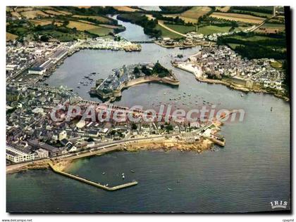 CPSM Concarneau Vue Aerienne