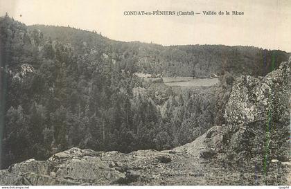 CPA Condat en feniers (cantal) vallee de la rhue