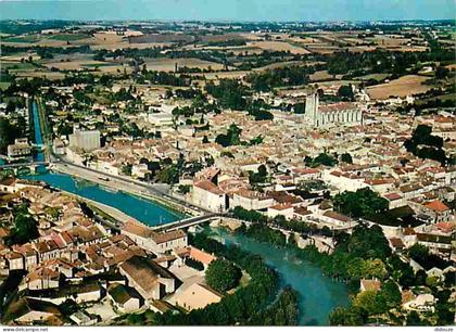 Carte Postale - 32 - Condom - Vue Générale aérienne - Flamme Postale de Condom - CPM - Voir Scans Recto-Verso - Poscard