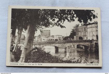 Condom, vue sur la Baïse, Gers 32