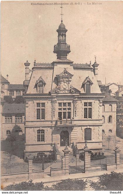 ¤¤  -   CONFLANS-SAINT-HONORINE    -   La Mairie     -   ¤¤