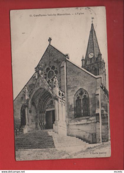 CPA  -  Conflans Saint Honorine  - L'église