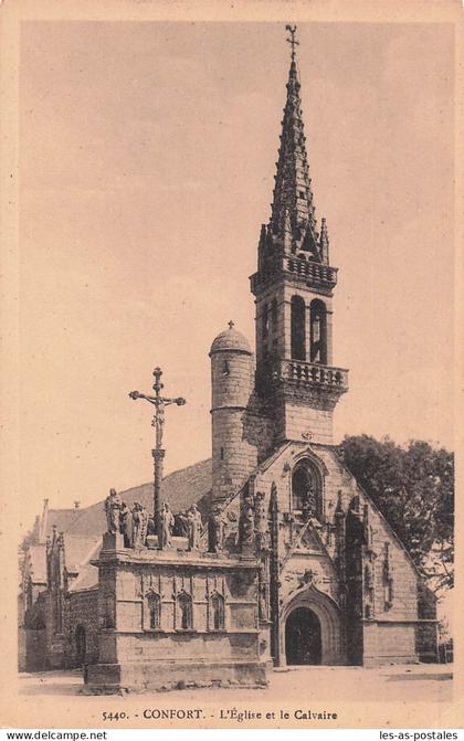 29 CONFORT MEILARS L EGLISE ET LE CALVAIRE